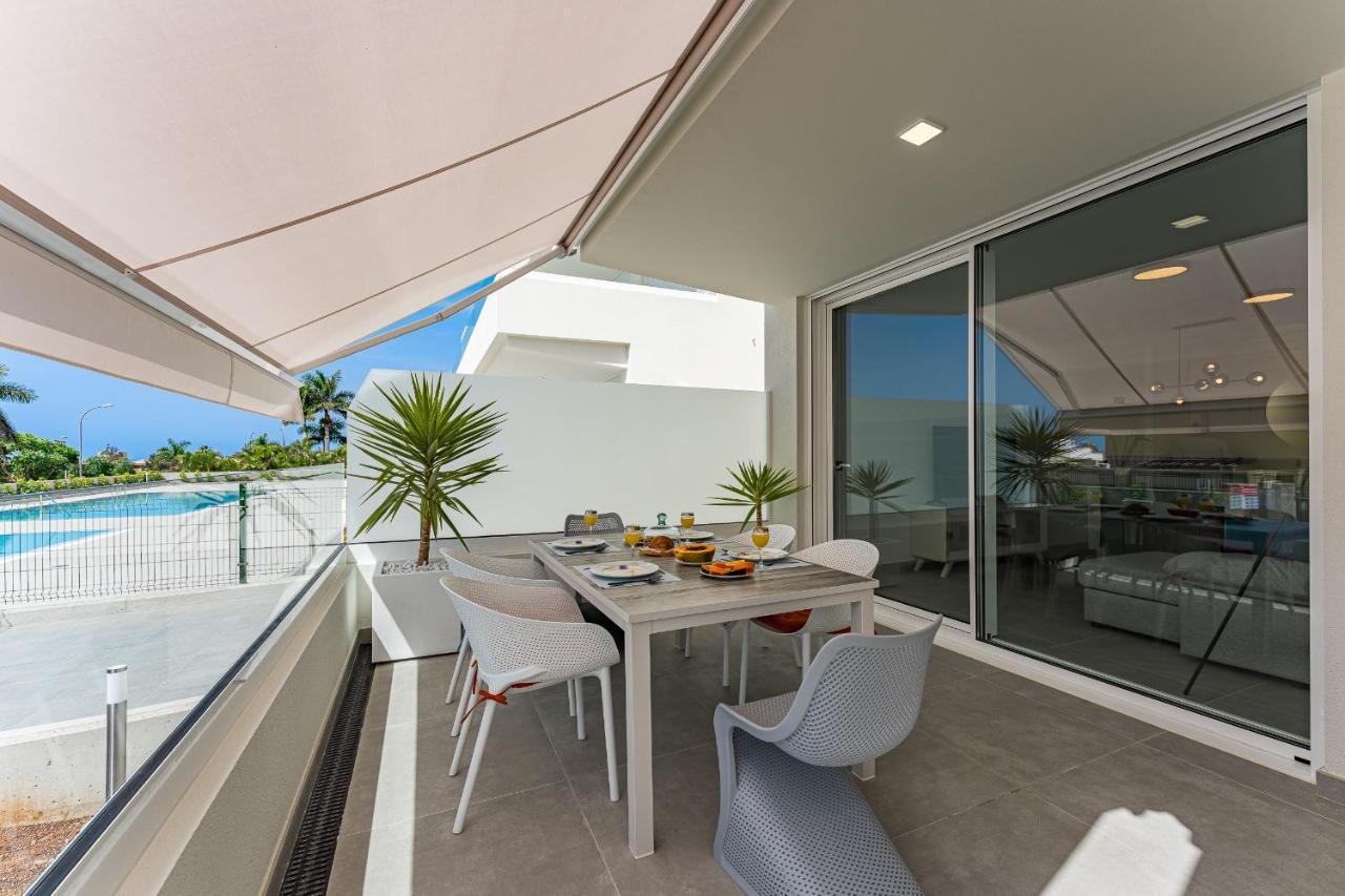 Modern New Apartment Las Terrazas De Costa Adeje. Heated Pool, Big Terrace And Private Parking 외부 사진