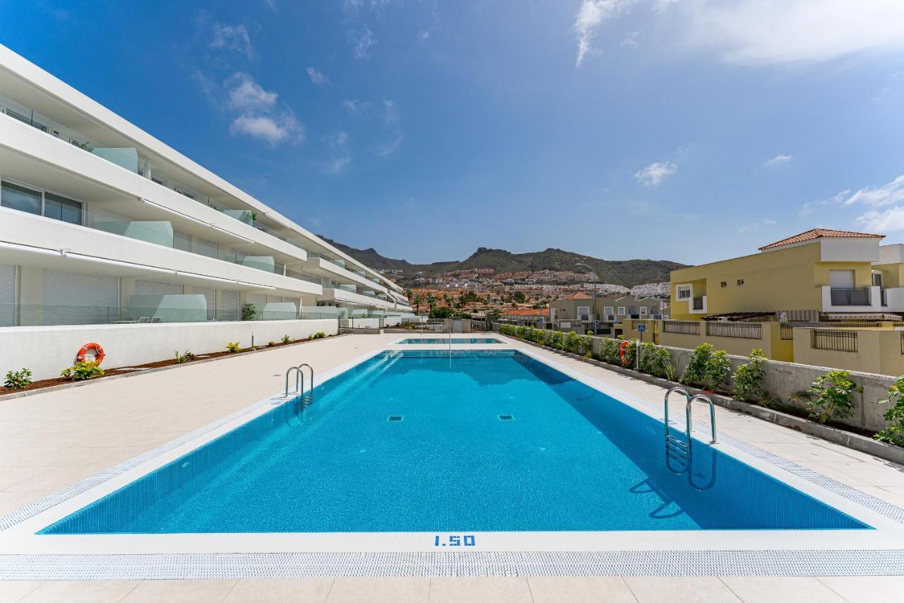 Modern New Apartment Las Terrazas De Costa Adeje. Heated Pool, Big Terrace And Private Parking 외부 사진