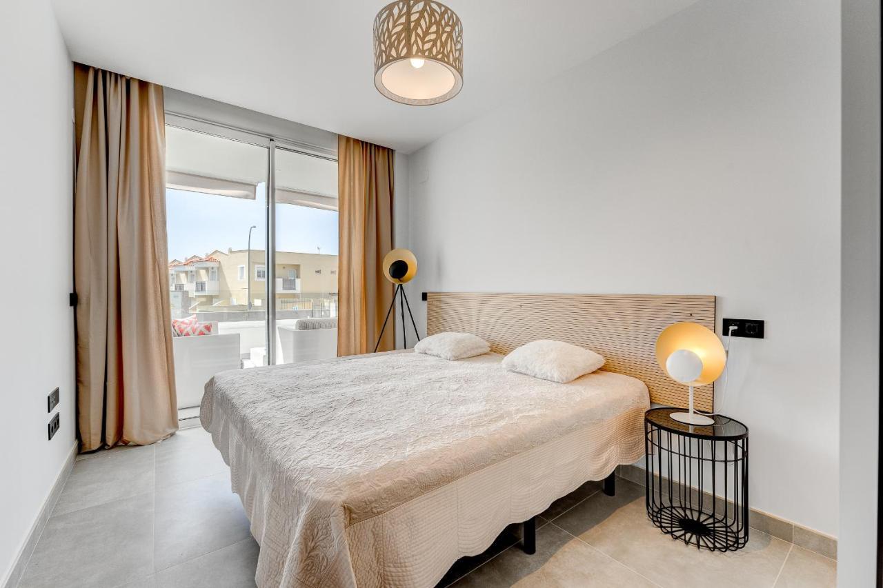 Modern New Apartment Las Terrazas De Costa Adeje. Heated Pool, Big Terrace And Private Parking 외부 사진